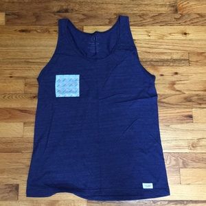 Duvin Blue Umbrella Pocket Tank